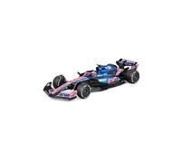 Bburago 1:43 Scale Alpine F1 Team A525 Formula 1 Car 2025#43 Franco Colapinto - Die-Cast Model with Helmet, F1 Collectible