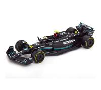 Bburago 1:43 Scale Die-Cast Mercedes-AMG W14E 2023 F1 Car #44 Lewis Hamilton