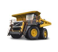 Bburago Die-Cast VOLVO RIGID HAULER With Working Dump Bed - Replica Collectible Model Toy - 1:50 Scale