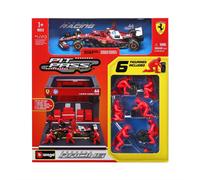 Bburago 18-36865H Pit Pass Diorama Ferrari SF-25 2025 Hamilton