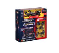 Bburago 18-38453V Bull Racing RB20 2024 Formula 1 Pit Pass Diorama Max Verstappe