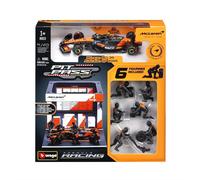Bburago 1:43 McLaren MCL39 2025 Pit Pass Diorama Lando Norris Model Car