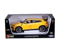 Bburago Lamborghini Urus 1:18 Car Yellow