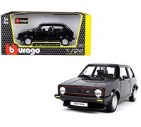 Bburago 1979 Volkswagen Golf Mk1 GTI Black 1/24 Model Car 21089bk