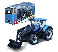 Bburago 31632 New Holland T7.315 Tractor w/Front Loader 10CM Diecast Model