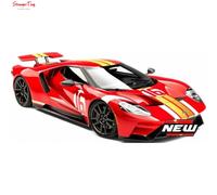 Bburago 41166R - 1/32 Ford GT Heritage Edition NO.16 Red White Gold