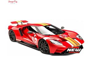 Bburago 41166R - 1/32 Ford GT Heritage Edition NO.16 Red White Gold