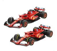 Bburago 78510 F1 2024 Ferrari Sf-24 Sainz & Leclerc 1:43 Car Model Kit 2 Units