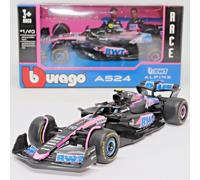 Bburago Alpine A524 Formula 1 Season 2024Pierre Gasly #10 Scale 1:43 Toy Model