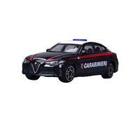 BBurago - Auto Carabinieri - Realistic Car Model in 1:43 Scale (Random Choice from Available Models), Official License of the Carabinieri Weapon, Recommended Age 3+ Years