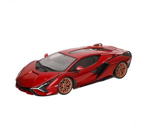Bburago B18-11046R Lamborghini SIAN 1:18 Scale Die-Cast Collectible Car, Assorted Colours, Red