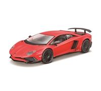 Bburago B18-21079 1:24 Scale A Lamborghini Aventador Die-Cast Model, Red