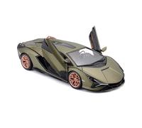 1:24 Lamborghini Sian FKP 37 by Bburago in Green 18-21099G Model Car