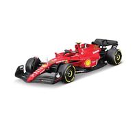 Bburago B18-36832S Formula 1 Ferrari F1-75 (2022) SAINZ 1:43 Scale Die-Cast Colletible Race Car Collectible, Assorted Colours