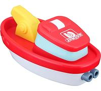 Bburago B16-89015 BB Junior Splash N Play FIRE Boat Preschool Bath Toy, Red