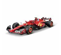 Bburago Build-It-Yourself Die-Cast Formula 1 F1 Model Kit - Ferrari SF-24 -Sainz - 1:24 Scale - Exceptionally Detailed Collectable Replica Race Car