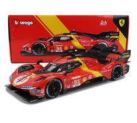BBURAGO BURAGO 1/18 FERRARI AF CORSE 499P 3.0L TURBO V6 #51 WINNER LE MANS 2023