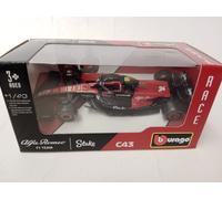 May Cheong Bburago Formula 1 F1 ALFA ROMEO TEAM STAKE C43 ZHOU (2023)- 1:43 Scale - Incredibly Detailed Die-Cast Replica Collectible Model Race Car