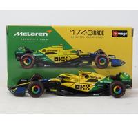 BBurago Burago McLaren MCL38 #4 Lando Norris Monaco GP 2024 1/43 18-38214SN
