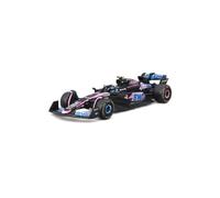 Bburago BWT Alpine A524 Pierre Gasly #10 2024 - Realistic 1:43 Scale Model Car, Driven by Pierre Gasly, Officially Licensed by Renault, Recommended Age 3+ Years