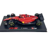 Bburago C Leclerc Ferrari F1-75 F1 Model Car from 2022, Burago Ferrari F1 Models