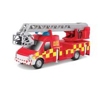 Bburago Die-Cast MUNICIPLE FIRE TRUCK with Working TURNTABLE LADDER Collectible Model Toy - 1:50 Scale