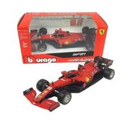 Bolid F1 Ferrari SF21 Sainz 1:43 BBURAGO 18-36829
