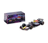Bburago 38083-1-Miami Collectible Miniature Car, Blue/Red/Yellow