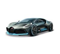 1:18 Burago Bugatti Divo 2018 Matt Grey Light Blue BU11045 Model