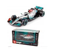 Bburago B18-38065R Formula 1 MB W13 E Performance F1 (2022) Russell 1:43 Scale Die-Cast Collectible Race Car, Assorted Colours