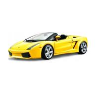Bburago 18-12016 1:18 Scale Lamborghini Gallardo Spyder Metallic Yellow