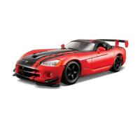 1:24 BURAGO Dodge Viper Srt-10 Coupe 2003 Dark Orange Black BU22114OR Model