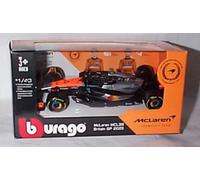 Bburago F1 2025 F1 M ren L'ando N'orris MCL39 2025 British GP car 1:43 scale Diecast model