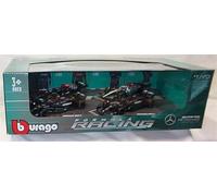 Bburago F1 AMG PETR0NAS 4 Car Lewis Hamilton 21/22/23 G Russell 23 set 1:43 scale Diecast model