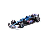 Bburago F1 BWT Alpine F1 Team A523 2023 With Ocon Helmet 1:43 Scale Model