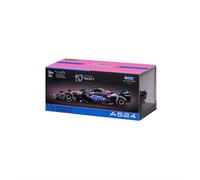 Bburago F1 BWT Alpine F1 Team A524 2024 With Gasly Helmet 1:43 Scale Model