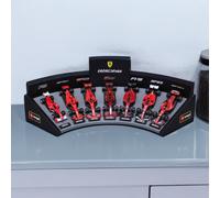Bburago F1 Ferrari 1:43 Scale Deluxe Gift Set With Display Stand