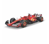 Bburago Build-It-Yourself Die-Cast Formula 1 F1 Model Kit - Ferrari SF-24 -LeClerc - 1:24 Scale - Exceptionally Detailed Collectable Replica Race Car