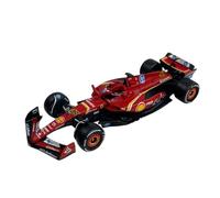 Bburago - F1 Ferrari SF-24 Monza GP 2024#16 Charles Leclerc, 1:43 Scale Model Car, Replica of the Italian Grand Prix Winner, Special Edition Monza Livery, Ferrari Licence, Age 36+ Months