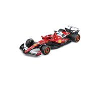 Bburago - Ferrari SF-25 F1 2025#44 Hamilton with Helmet, 1:43 Scale Diecast Car, Detailed Replica with Display Case and Base, Officially Licensed by Ferrari, Recommended Age 14+