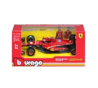 Bburago F1 Formula 1 FERRARI SF-24 (2024) - LECLERC - 1:43 Scale - Incredibly Detailed Die-Cast Replica Collectible Race Car Model