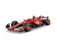 Bburago F1 Formula 1 FERRARI SF-24 2024 MODEL KIT - LECLERC - 1:24 Scale - Build an Exceptionally Detailed Die-Cast Race Car