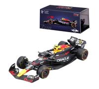 Bburago F1 Formula 1 RED BULL RACING RB20 (2024) WITH HELMET- PEREZ - 1:43 Scale - Incredibly Detailed Die-Cast Replica Collectible Race Car Model