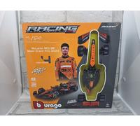 Bburago Model Kit McLaren MCL38 (2024) #4 Norris 1:24 Scale, 42-Piece Assembly Kit, Detailed F1 Replica with Official Licence