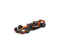 Bburago F1 Formula 1 MCLAREN MCL38(2024) WITH HELMET - PIASTRI - 1:24 Scale - Incredibly Detailed Die-Cast Replica Collectible Race Car Model