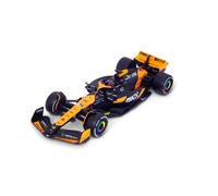 Bburago F1 Formula 1 MCLAREN MCL38 (2024) WITH HELMET- PIASTRI - 1:43 Scale - Incredibly Detailed Die-Cast Replica Collectible Race Car Model