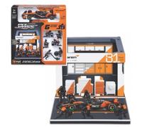 Bburago F1 McLaren MCL39 2025 Pit Pass Diorama Oscar Piastri 1:43 B18-3845P