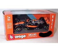Bburago F1 McLare'n MCL60 2023 British GP P2 Land'o Norri's car 1:43 scale Diecast Model