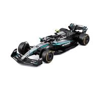 Bburago - F1 Mercedes-AMG W16 2025#12 Antonelli, 1:43 Scale Diecast Car with Authentic Details, F1 Mercedes Replica, Silver/Black Livery, Official Licence, Recommended Age 3+ Years