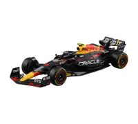 May Cheong 1:24 Bburago Formula 1 F1 RED BULL RACING RB19 WITH HELMET PEREZ (2023) - 1:24 Scale - Incredibly Detailed Die-Cast Replica Collectible Model Race Car
